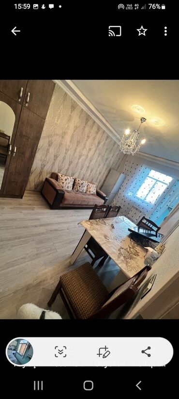 qaracuxur kirayə ev: 9 mkr 9/4 mertebesinde 2 otaqli ev 400 azn 0514857446_0773050142