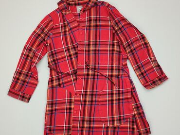 sukienka koszulowa w krate: Sukienka, Little kids, 5-6 lat, 110-116 cm, stan - Dobry