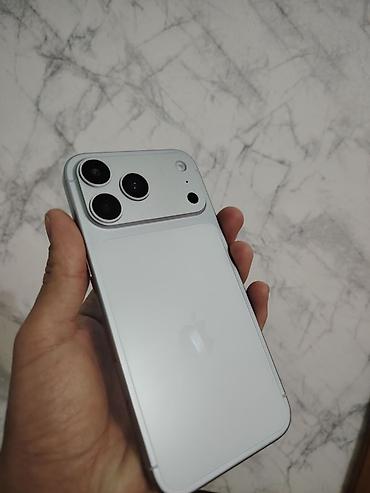 Apple iPhone: IPhone 17 Pro Max, Б/у, 1 ТБ, Белый, Коробка, 100 % — 4