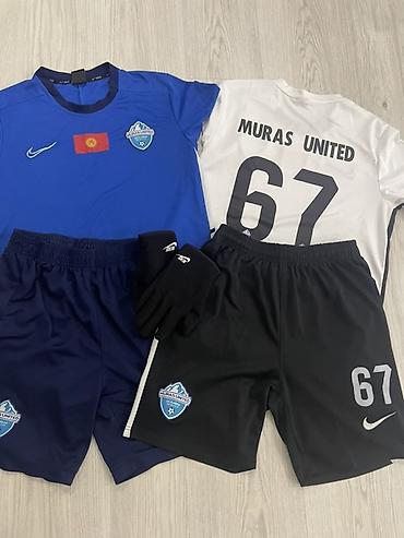 Синяя форма 2000 Белая форма 2500 Б/У Футбольная форма Muras United