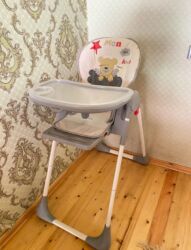 детский компьютерный стул: Uşaq yemək stulu - Rahat və təhlükəsiz yüksək stul, yemək və oyuna