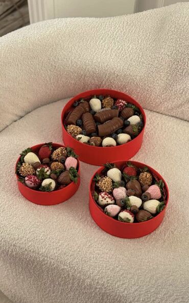 Другие продукты питания: Клубника в шоколаде | Ош 6 штук 500 сом 9 штук 765 сом 10 штук 800 — 5