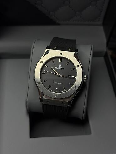 rezinka: Yeni, Qol saatı, Hublot, rəng - Qara — 4