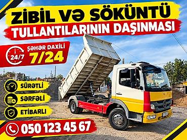 Təmir tullantısı və Zibil daşıma zidməti 🚛 Təmir və Söküntü