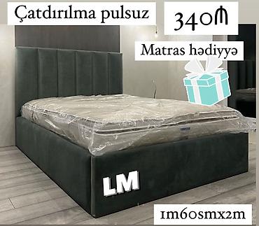 Təsvir: - Yumşaq parça ilə üzlənmiş, yüksək başlıqlı ikinəfərlik