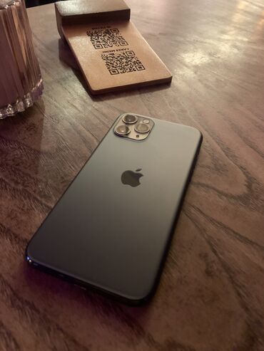 infinix gt 20 pro qiyməti: IPhone 11 Pro, 64 GB, Alpine Green, Simsiz şarj, Face ID