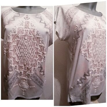 jakne l: Flame nova prelepa bluza /tunika S-M Pazuh 50cm Duzina 68cm Naznaceno