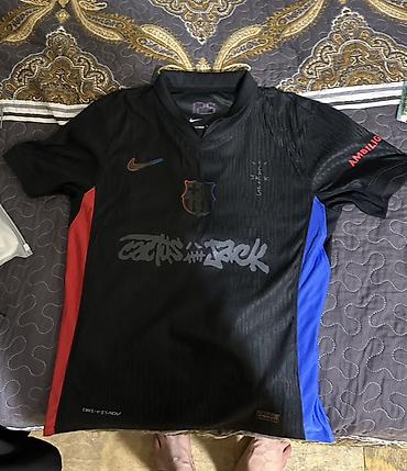 Futbolka, Nike, M, rəng - Qara