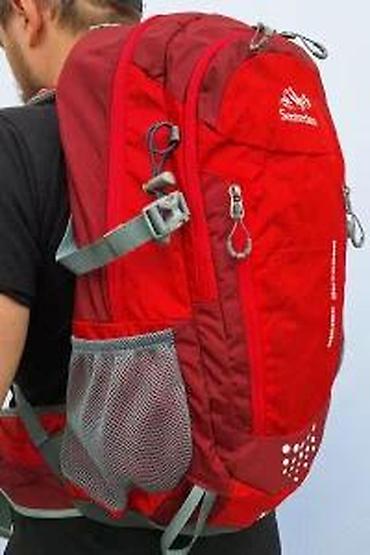 Sportske torbe i rančevi: Planinarski ranac Senterlan Adventure 35L – crveni - Zapremina: 35 — 16