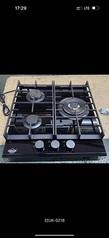 baking oven: Газовая варочная панель UAKEEN (модель UK-0218) - Поверхность — — 1
