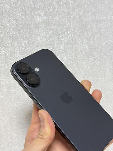 Apple iPhone: IPhone 16, Б/у, 128 ГБ, Jet Black, 99 % — 4