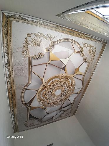 Натяжной потолок: Натяжной потолок 3D потолки Монтаж — 9