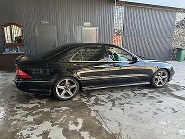 lexus es 2002: Mercedes-Benz S-Class: 2002 г., 5 л, Автомат, Бензин, Седан — 4