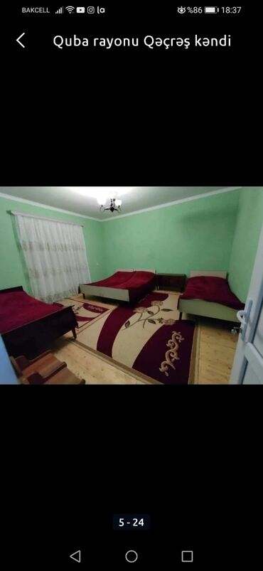 Günlük kirayə evlər: 90 kv. m, 3 otaqlı, İnternet, Qaz, İşıq — 6