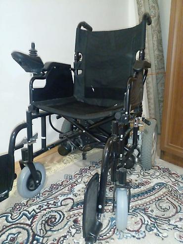 arabası: Yüngül çərçivəli əlil arabası - Material: möhkəm metal çərçivə — 1