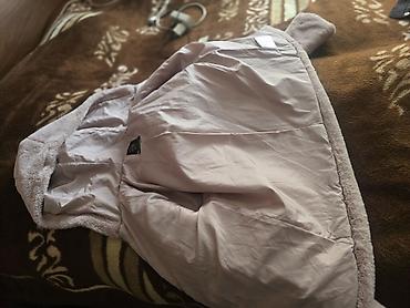 Uşaq dünyası: Xəzli kapüşonlu boyuk - Rəng: açıq bej/şampan - Material: kənar — 2