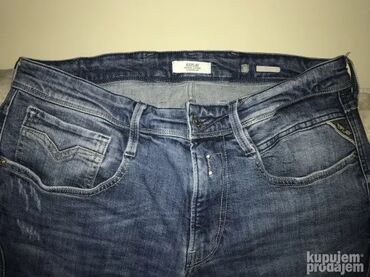 Farmerke: Original Replay farmerice 33 98% cotton 2% elastin Polustruk 46cm — 2