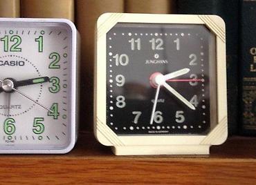 Satovi za kuću: Germany made Junghans Quartz Travel alarm clock. Made in GERMANY — 3
