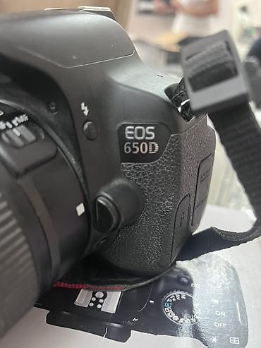 Canon EOS 650D DSLR fotoaparat – EF-S 18-55mm III Kit - Sensor: 18 MP