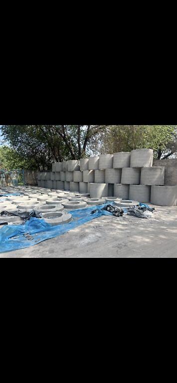 Железобетонные (ЖБИ) кольца для септика: Железобетонное (ЖБИ) кольцо для септика Размер: 150 x 90 x 8 см, Платная установка, В розницу — 14