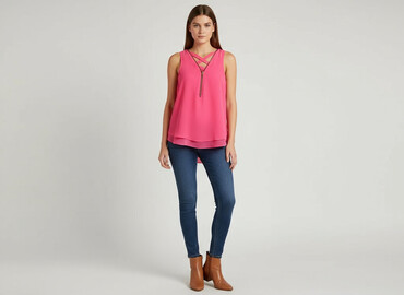 bluzki neon: Women's blouse, size S