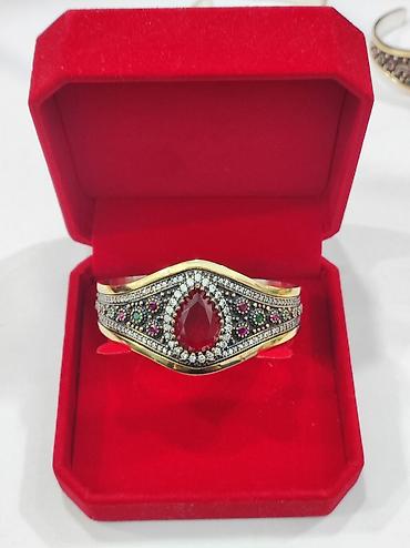 Серебряные браслеты: Серебряный Браслет с натуральными камнями Серебро с напылением — 6