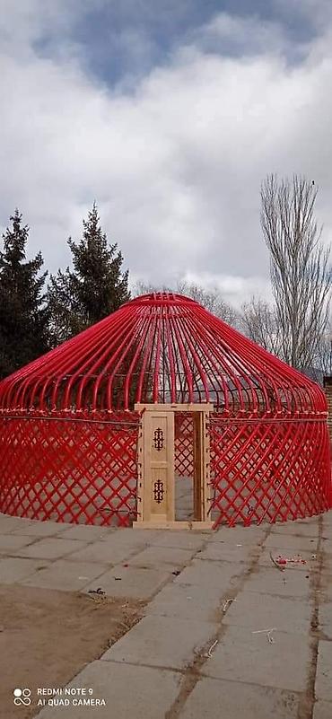 Продажа юрт: Продажа юрты, Каркас Деревянный, 85 баш, Диаметр: 6 метров — 9