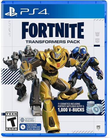 игры на плейстейшн: Fortnite Anime Legeds (в коробке код погашения) Transformers уже были