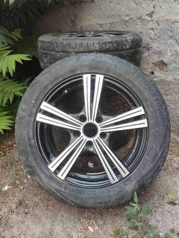 купить диски для внедорожника: Дөңгөлөктөр монтажда 205 / 55 / R 16, Жай, Колдонулган, Комплект, Жеңил унаалар, Куйма, тешиктери - 4
