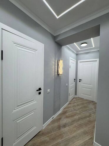 газета рио токмок квартиры: 2 комнаты, 63 м², Элитка, 10 этаж, Дизайнерский ремонт