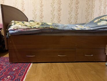 кровать 2 спальный: Бир кишилик керебет, Сактоо кутусу менен, узуну - 200 см
