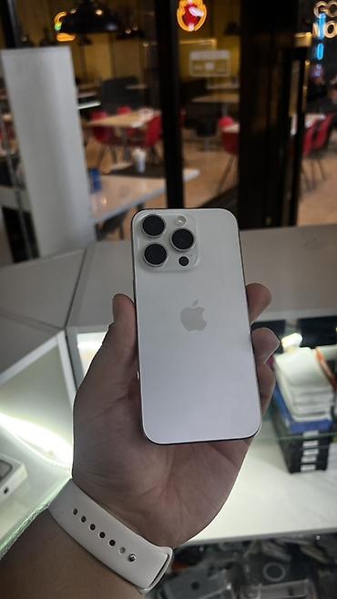 Мобильные телефоны и аксессуары: IPhone 15 Pro, 512 ГБ, цвет белый (Natural Titanium/White). состояние — 1