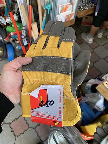 Перчатки для сварочных и слесарных работ HIBINO TOOLS (Welding Glove)
