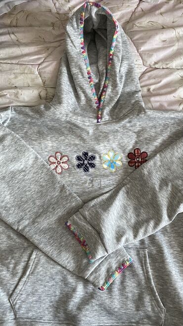 толстовка утепленная: Толстовка, Оверсайз, Новый, L