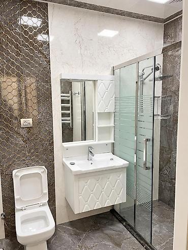 kiraye menzil: İcarəyə verilir 3 otaqlı yeni tikili 126 m², Xətai r. 2 000 AZN/ay 3 — 8