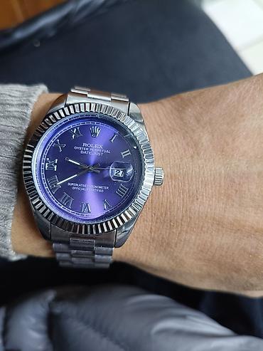 Классические часы: Rolex Oyster Perpetual Datejust, классический мужской наручный — 1