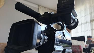 mini dv kamera: Sony peşəkar video kamera – HD çəkiliş Sony HD-2000 model 64 yaddaş — 2