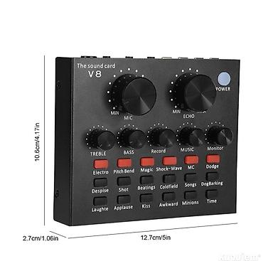 polovan samsung: V8 audio interfejs / mini miks pult sa efektima - Kompaktne — 1