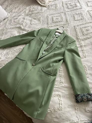 90 azn alinib Satilir 30 Duses qadın blazer ceket - Rəng: açıq
