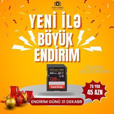 İşıqlandırma: Sandick 128gb 200mb/san