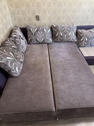 sofa: Угловой диван, C подушками — 8
