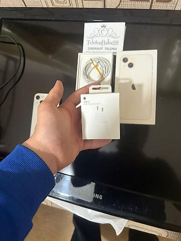 Apple iPhone: IPhone 13, 128 GB, Ağ, Face ID — 8