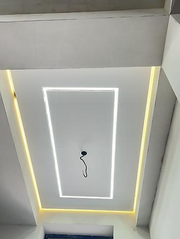 Курулуш жана оңдоо кызматтары: Натяжные потолки с встроенной LED‑подсветкой и теневыми/линейными — 4