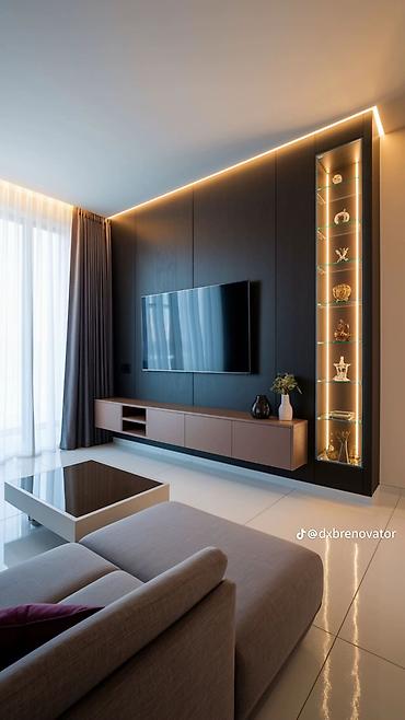 Работы по обшивке: Панельные стены и встроенные решения под ключ для интерьера - Дизайн — 39