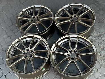 Диски: Литые Диски R 22 Комплект, отверстий - 5, Б/у — 4