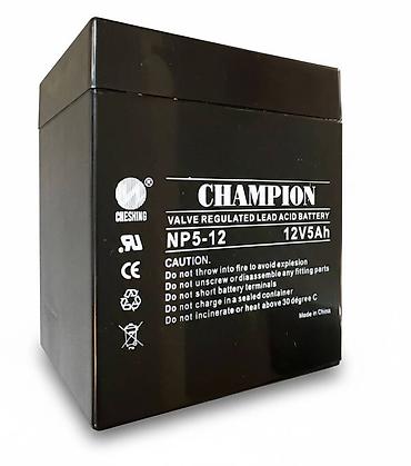 режим 12 с: Аккумуляторная батарея CHAMPION 12V 5AH — 1