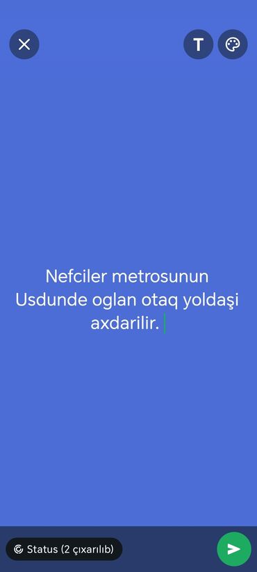 Pontiac: Otaq yoldaşi axdarilir. 30 yaşa kimi olsun