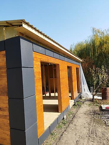 Фасадные сэндвич панели: МОБИЛЬНЫЙ ДОМ,БАРНХАУС,А-ФРЕЙМ!!!Кочмо уй сатылат! Колдун — 6