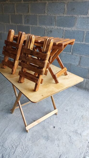 Кухонные столы и стулья: Кухонный стол и стул, Новый, Бесплатная доставка — 12