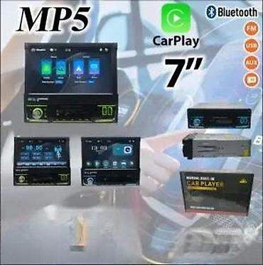 Audio oprema za auto: Auto multimedija 1DIN sa izvlačnim 7" ekranom (MP5) Ključne funkcije — 11